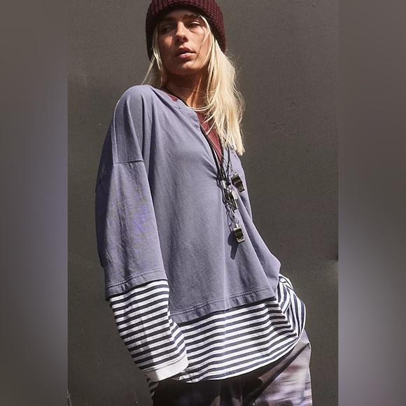 Free People FP Movement Side To Side Layer Top - Picture 1 of 12